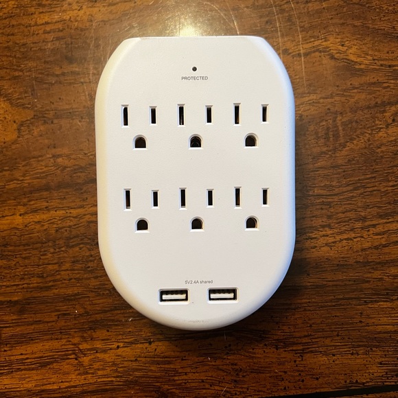 Onn | Other | 6 Plug Outlet With 2 Usb Port | Poshmark